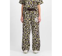 Alpha Industries Logo Camo Jogger Women Pants for Women Size M - olive leo camo