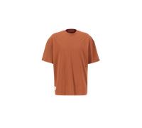 Alpha Industries Logo Code Back Print T-Shirt for Men Size 2XL - hazel brown