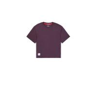 Alpha Industries Logo Code Backprint T-Shirt for Men Size 2XL - Plum