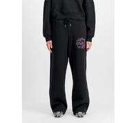 Alpha Industries Logo Jogger Women Pants for Women Size L - black