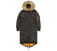 Women's ski jacket Alpha Industries Fishtail Marron S