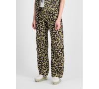 Alpha Industries Loose Field Pant Camo Women Pants for Women Size L - olive leo camo