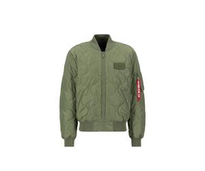 Alpha Industries MA-1 ALS Bomber Jacket for Men Size M - sage-green