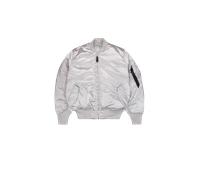 Alpha Industries MA-1 Base Flight UV Bomber Jacket for Men Size 2XL - pastel grey