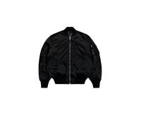 Alpha Industries MA-1 Base Flight UV Bomber Jacket for Men Size L - black
