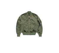 Alpha Industries MA-1 Base Flight UV Bomber Jacket for Men Size XS - sage-green