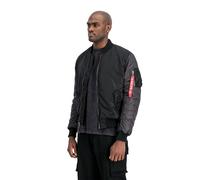 Alpha Industries Ma-1 Camo Jacket Black S Men