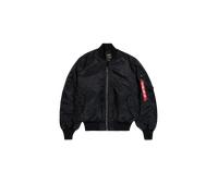 Alpha Industries MA-1 Crystal Unisex Bomber Jacket for Men Size XL - black