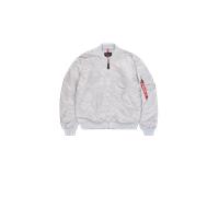 Alpha Industries MA-1 CS Bomber Jacket for Men Size 2XL - pastel grey
