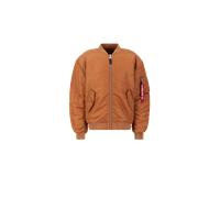 Alpha Industries MA-1 CS Bomber Jacket for Men Size L - hazel brown