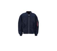 Alpha Industries MA-1 CS Bomber Jacket for Men Size L - ultra navy