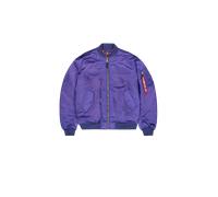Alpha Industries MA-1 CS Bomber Jacket for Men Size S - night purple