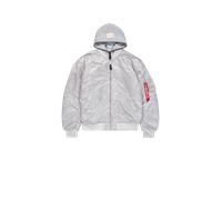 Alpha Industries MA-1 D-Tec Studio Bomber Jacket for Men Size L - pastel grey