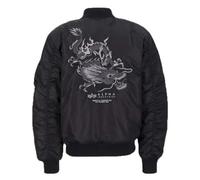 Alpha Industries Ma-1 Dragon Emb Jacket Black XL Man
