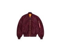 Alpha Industries MA-1 Heritage Bomber Jacket for Men Size M - dark cherry