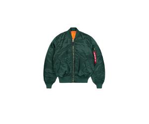 Alpha Industries MA-1 Heritage Bomber Jacket for Men Size XS - Force Green