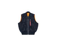 Alpha Industries MA-1 Heritage Vest Bomber Jacket for Men rep.blue