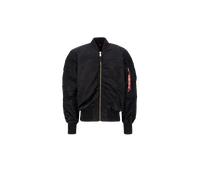 Alpha Industries MA-1 Oversized Puckered Bomber Jacket for Men Size 2XL - black