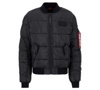 Alpha Industries Ma-1 Puffer Bomber Jacket Black S Men