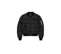 Alpha Industries MA-1 Puffer Bomber Jacket for Men Size 2XL - black