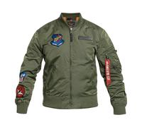 Alpha Industries MA-1 TT Flying Tigers Jacket - Sage Green