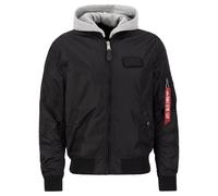 Alpha Industries MA-1 TT Hood Jacket - Black