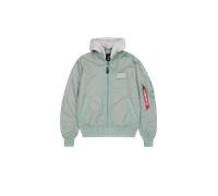 Alpha Industries MA-1 TT Hood Light Bomber Jacket for Men Size M -