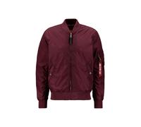 Alpha Industries MA-1 TT Light Bomber Jacket for Men Size 3XL - dark maroon