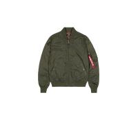 Alpha Industries MA-1 TT Light Bomber Jacket for Men Size 4XL - dark green
