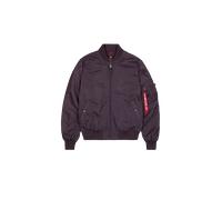 Alpha Industries MA-1 TT Light Bomber Jacket for Men Size XL - Plum