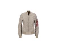 Alpha Industries MA-1 TT Light Bomber Jacket Women for Women Size S - vintage sand