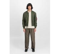 Alpha Industries MA-1 TT Mens Bomber Jacket Dark Green Slim Fit Nylon BNWT