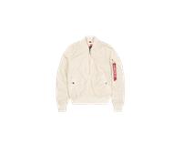 Alpha Industries MA-1 TT Two Tone Bomber Jacket Women for Women Size L - vintage white