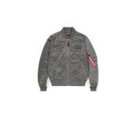 Alpha Industries MA-1 TT Two Tone Custom Bomber Jacket for Men Size L - vintage green