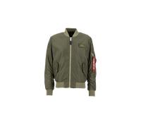 Alpha Industries MA-1 TTC Light Bomber Jacket for Men Size S - dark olive
