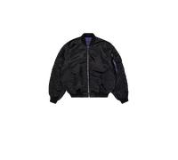 Alpha Industries MA-1 UV Bomber Jacket for Men Size 2XL - black