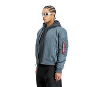 Alpha Industries MA-1 VF 59 Bomber Jacket for Men Size 3XL - denim blue