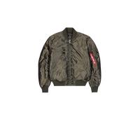 Alpha Industries MA-1 VF Iridium Bomber Jacket for Men Size 2XL - dark olive