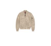 Alpha Industries MA-1 VF Light Bomber Jacket Women for Women Size M - vintage sand