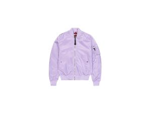 Alpha Industries MA-1 VF Light Bomber Jacket Women for Women Size S - pale violet