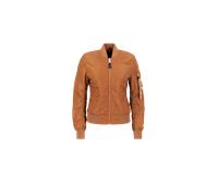 Alpha Industries MA-1 VF Light Bomber Jacket Women for Women Size XS - hazel brown