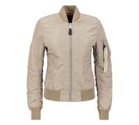 Alpha Industries MA-1 VF Vintage Fit Light Weight Bomber Jacket Women for Women Size XS - vintage sand