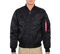 Alpha Industries Ma-1 Vf Nasa Jacket Black S Men