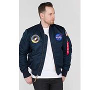 Alpha Industries MA-1 VF NASA Bomber Jacket for Men Rep.Blue