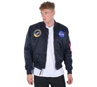 Alpha Industries Ma-1 Vf Nasa Jacket Blue S Men