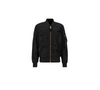 Alpha Industries MA-1 VF Vintage Fit Light Bomber Jacket for Men Size XS - black/copper