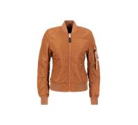 Alpha Industries MA-1 VF Vintage Fit Light Bomber Jacket Women for Women Size XS - hazel brown