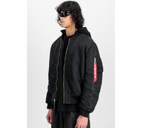 Alpha Industries - MA 1 ZH Back EMB Black - Jacket - black - XXL - Shell: 100% Nylon; Lining: 100% Nylon; Padding: 100% Polyester XXL