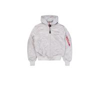 Alpha Industries MA-1 ZH back print Bomber Jacket grey XL