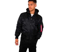Alpha Industries Ma-1 Zh Back Print Jacket Black 2XL Men